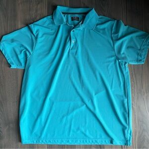 XXL Light Blue Collared T-Shirt